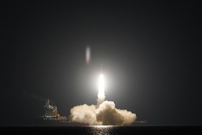 谷神星一號海射型遙四運(yùn)載火箭發(fā)射成功