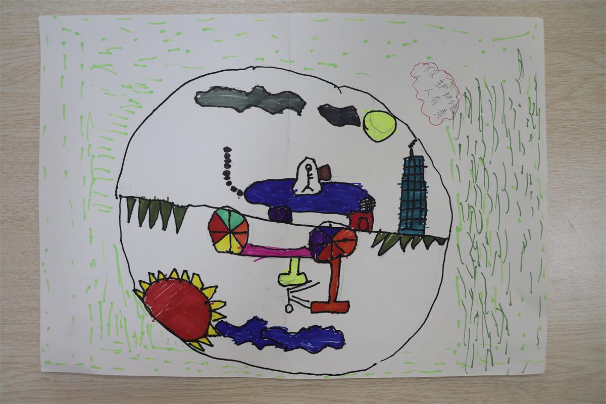 《保護地球，人人有責(zé)》 蘇熙博 9歲