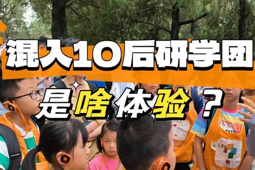 90后大齡兒童混進(jìn)10后研學(xué)團(tuán)，被教育了……